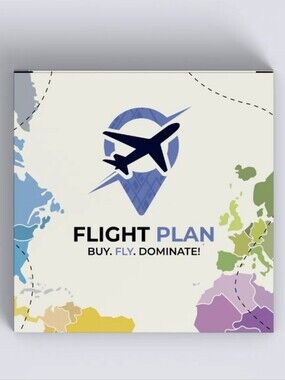 Flight Plan Kickstarter Board Game NWT